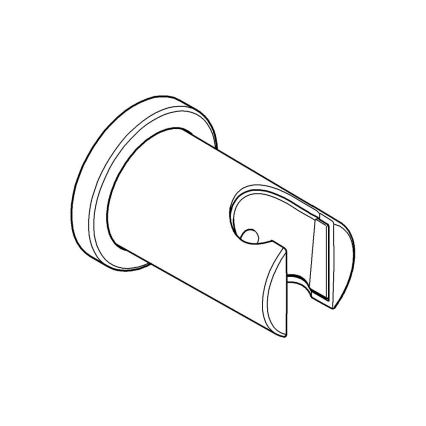 GROHE 27074DC0 - Wandhalter für RAINSHOWER-Duschkopf, Edelstahl