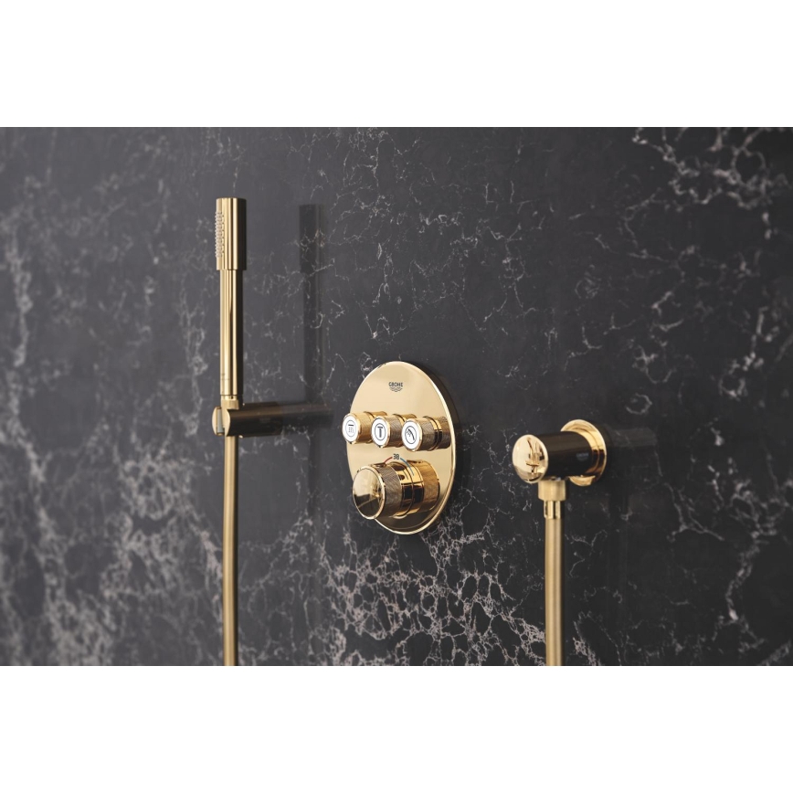 GROHE 27074GL0 - Wandhalterung für RAINSHOWER, goldfarben