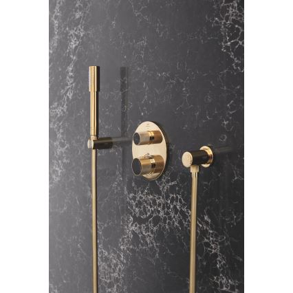 GROHE 27074GL0 - Wandhalterung für RAINSHOWER, goldfarben