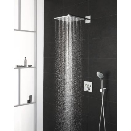 GROHE 27221000 - Handbrause TEMPESTA COSMOPOLITAN 100, 3 Strahlarten, glänzender Chrom