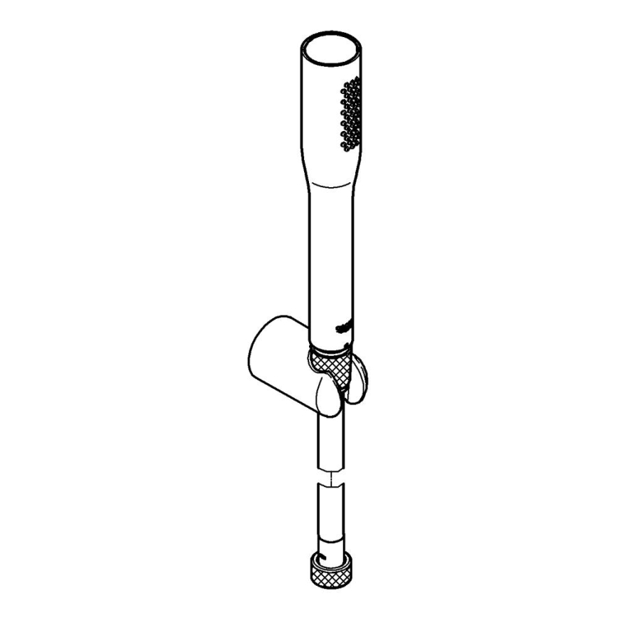 GROHE 27459000 - Duschset VITALIO GET STICK 1500 mm Hochglanz-Chrom
