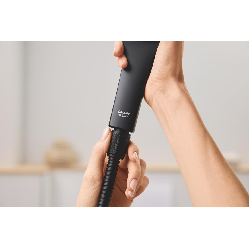 GROHE 27502KS1 - Duschschlauch VITALIOFLEX METAL LONG-LIFE 1500 mm schwarz