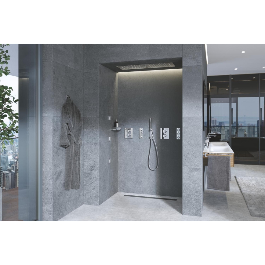 GROHE 27618000 - Thermostat-Abdeckkappe GROHTHERM F, glänzender Chrom