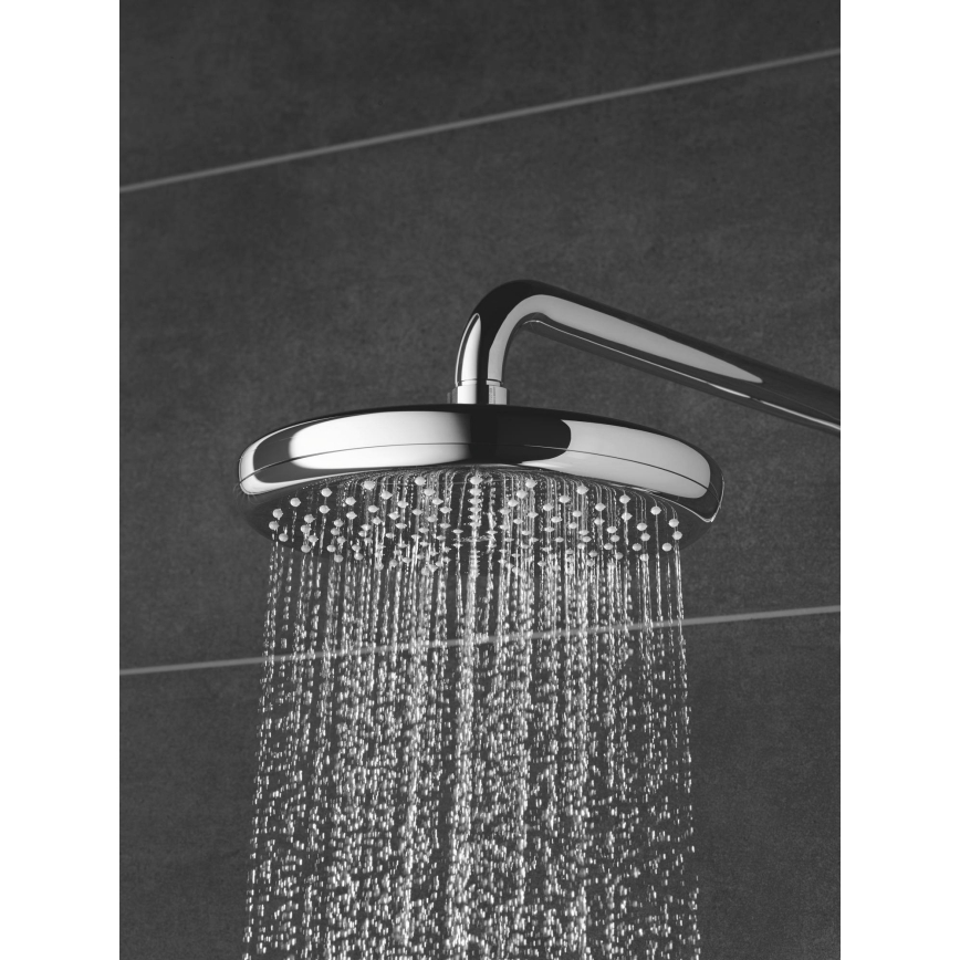 GROHE 27922001 - Duschset mit Thermostat-Armatur TEMPESTA COSMOPOLITAN 210 glänzender Chrom