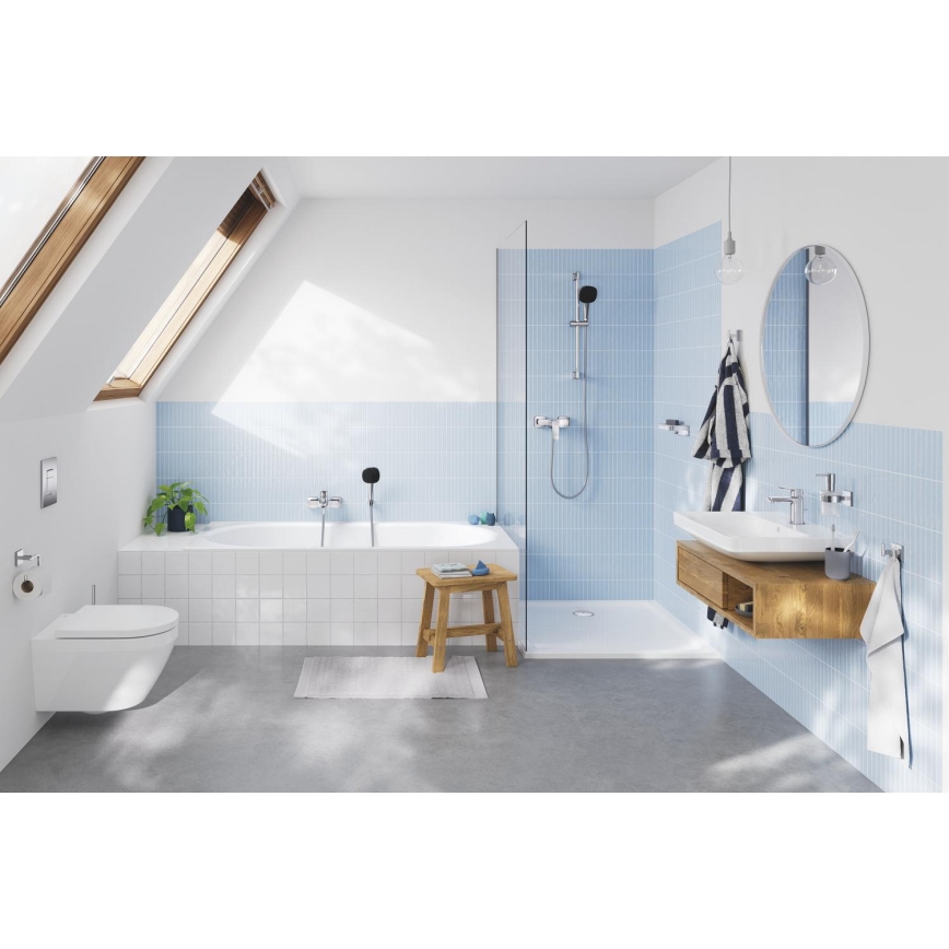 GROHE 27958001 - Wandhalterung für Handbrause VITALIO UNIVERSAL, glänzender Chrom