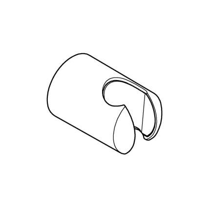 GROHE 279582430 - VITALIO UNIVERSAL Brausehalter 61 mm, schwarz