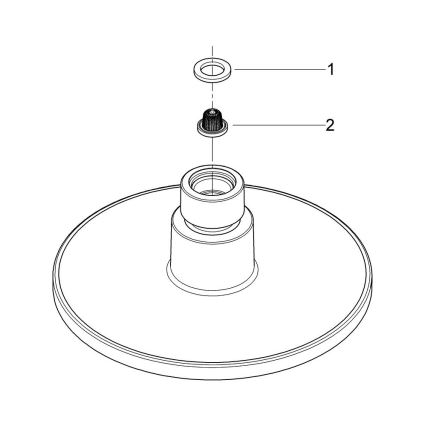 GROHE 28233000 - Kopfbrause EUPHORIA COSMOPOLITAN 160, glänzendes Chrom