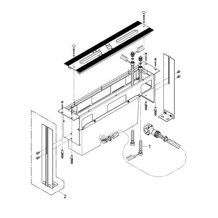GROHE 29037000 - Einbauelement für Wannenarmatur mit 45-mm-Bohrung, glänzender Chrom
