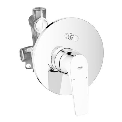 GROHE 29117000 - Badewannenarmatur LINEARE, glänzender Chrom