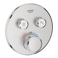 GROHE 29119DC0 - Thermostatarmatur GROHTHERM SMARTCONTROL, Edelstahl