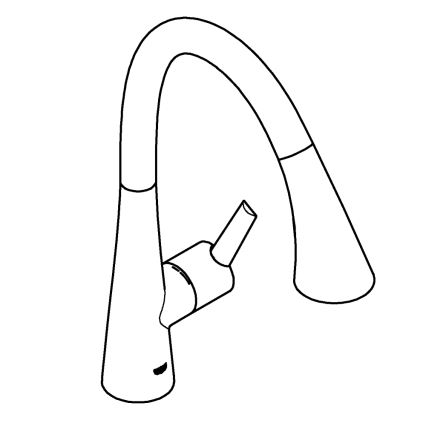 GROHE 30219002 - Elektronische Spültischarmatur ZEDRA TOUCH Hochglanz-Chrom