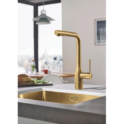 GROHE 30270GN0 - ESSENCE Küchenarmatur in Gold