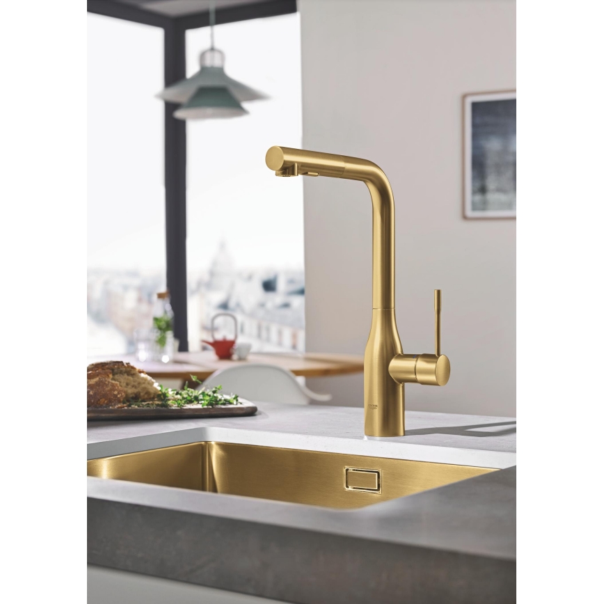 GROHE 30270GN0 - ESSENCE Küchenarmatur in Gold