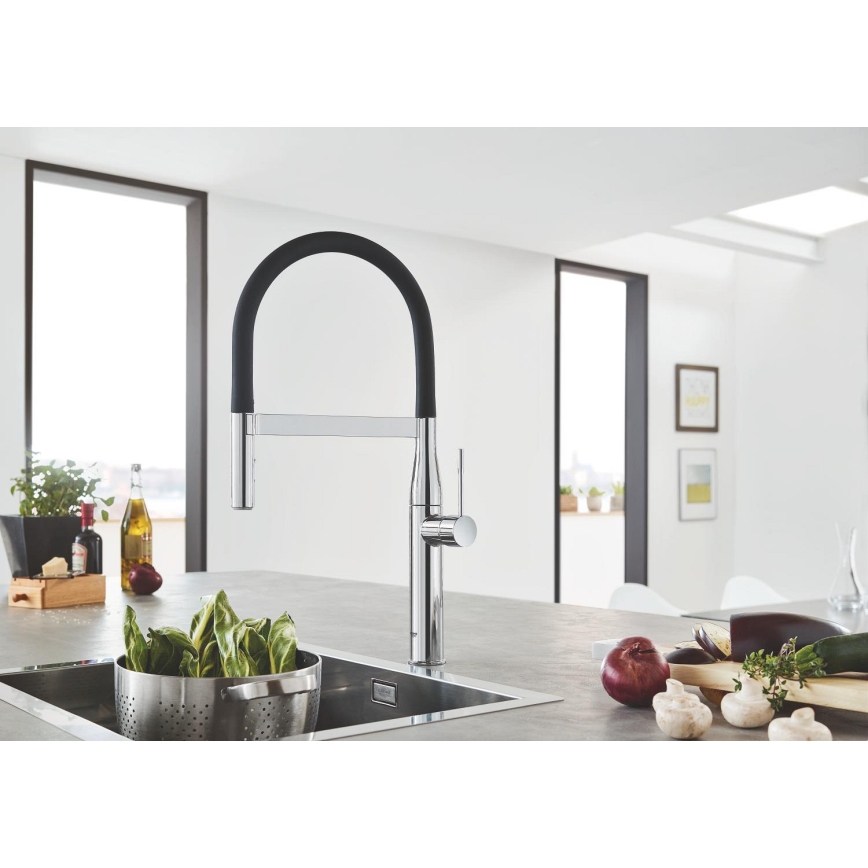 GROHE 30294000 - Spültischarmatur ESSENCE 530 mm Hochglanz-Chrom