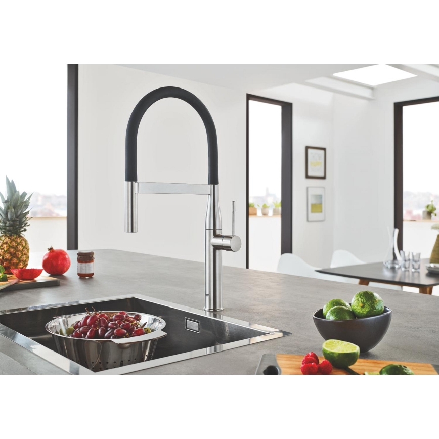 GROHE 30294DC0 - ESSENCE Spültischarmatur, Edelstahl