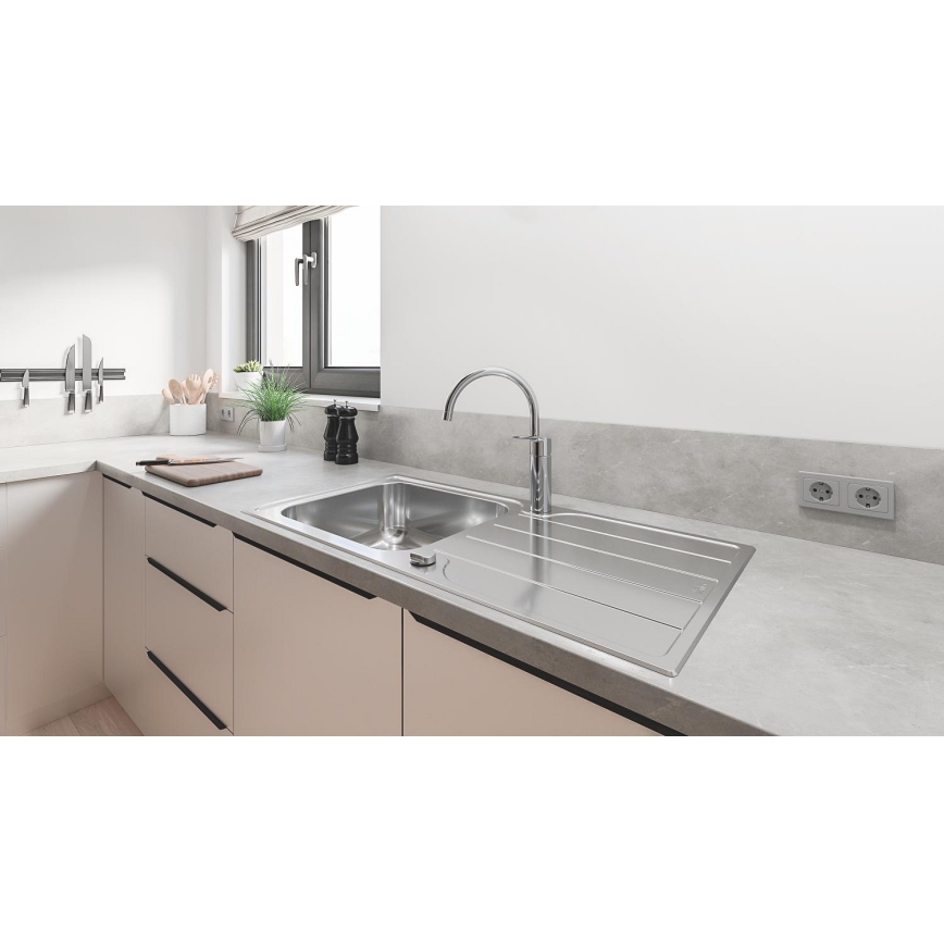 GROHE 30469000 - START Spültischarmatur, hoher Auslauf, glänzender Chrom
