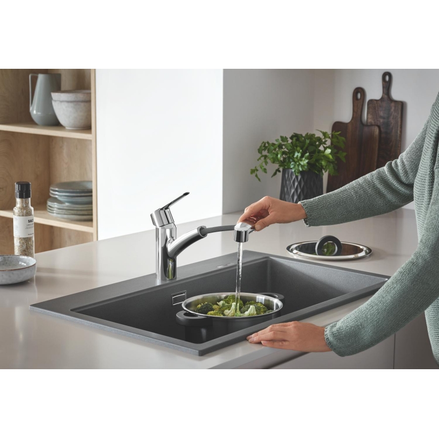 GROHE 30531001 - Spültischarmatur START, Ausladung 227 mm, glänzender Chrom