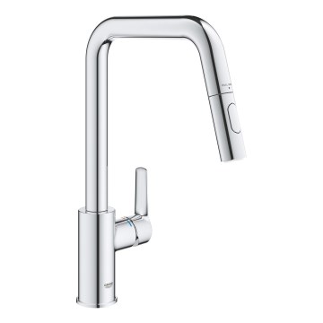 GROHE 30631000 - Spültischarmatur QUICKFIX START 362 mm, Chrom glänzend