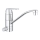 GROHE 31161000 - Spültischarmatur EUROSMART COSMOPOLITAN 140° glänzender Chrom