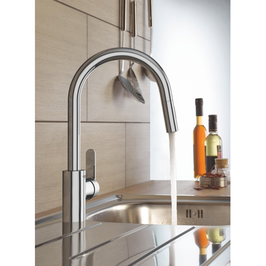 GROHE 31484001 - Spültischarmatur GET, glänzender Chrom