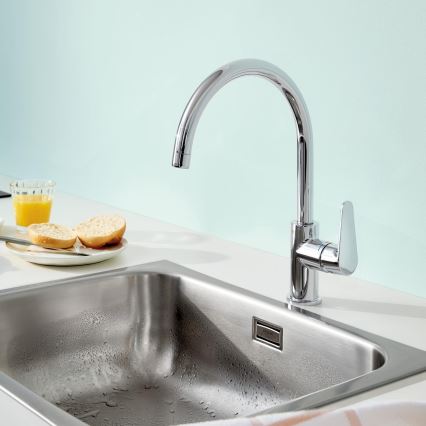 GROHE 31554001 - Küchenarmatur START CURVE, glänzender Chrom