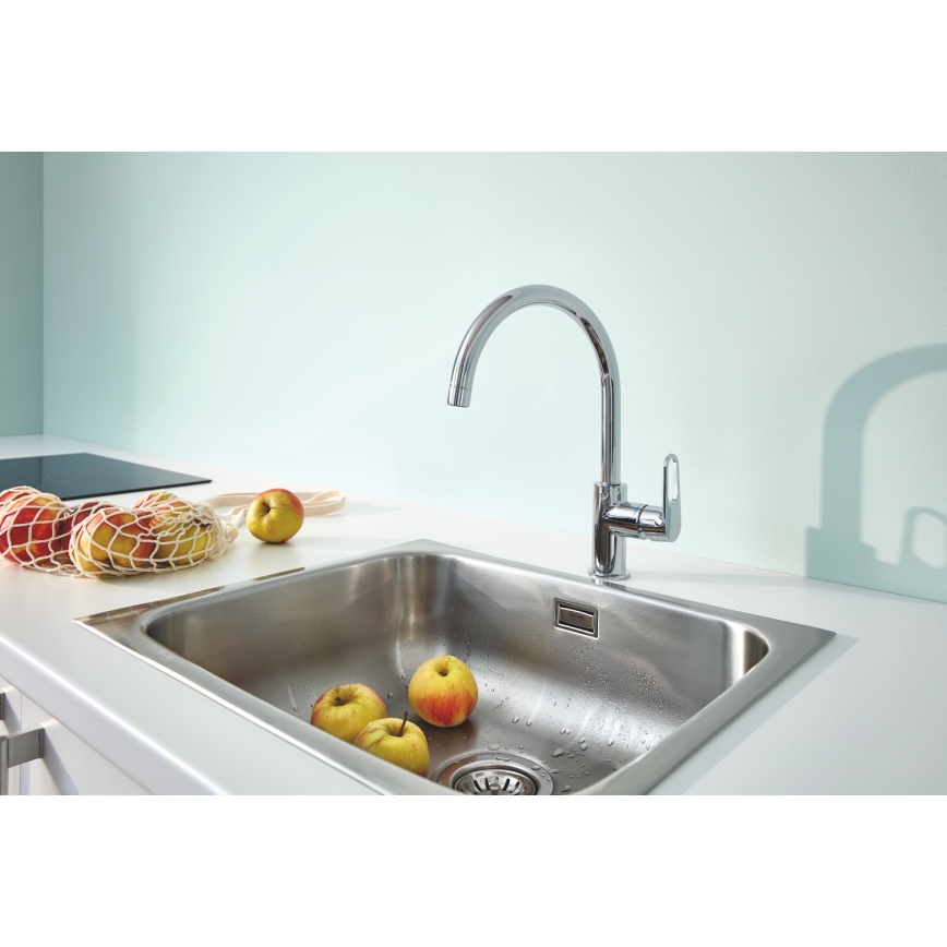 GROHE 31555001 - START FLOW Spültischarmatur, 332 mm, glänzender Chrom