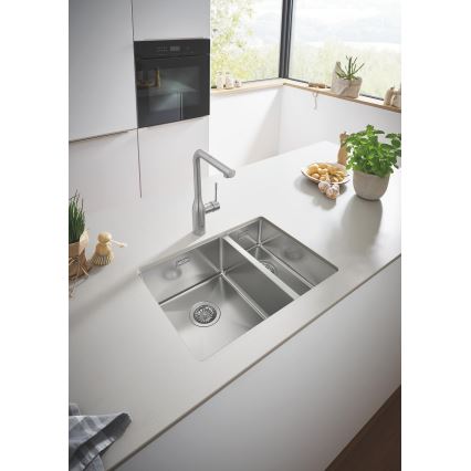 GROHE 31577SD1 - Küchenbecken K700U 595 × 450 mm, Edelstahl