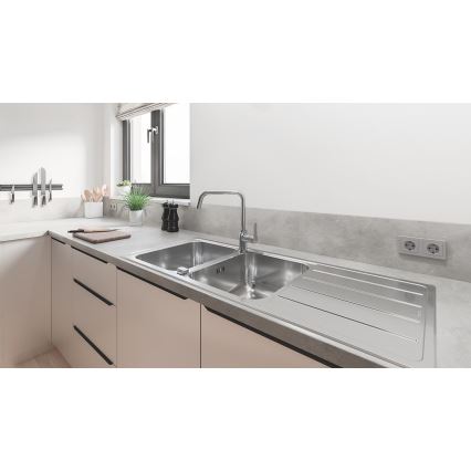 GROHE 31588SD1 - Spüle K500 1160 × 500 mm Edelstahl