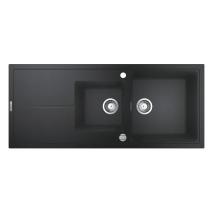 GROHE 31643AP0 - Komposit-Spüle K400 1160 × 500 mm schwarz