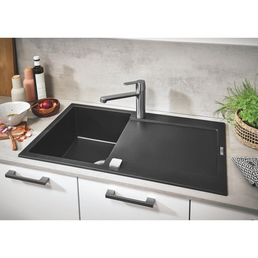 GROHE 31644AP0 - Kompositspüle K500 860 × 500 mm schwarz