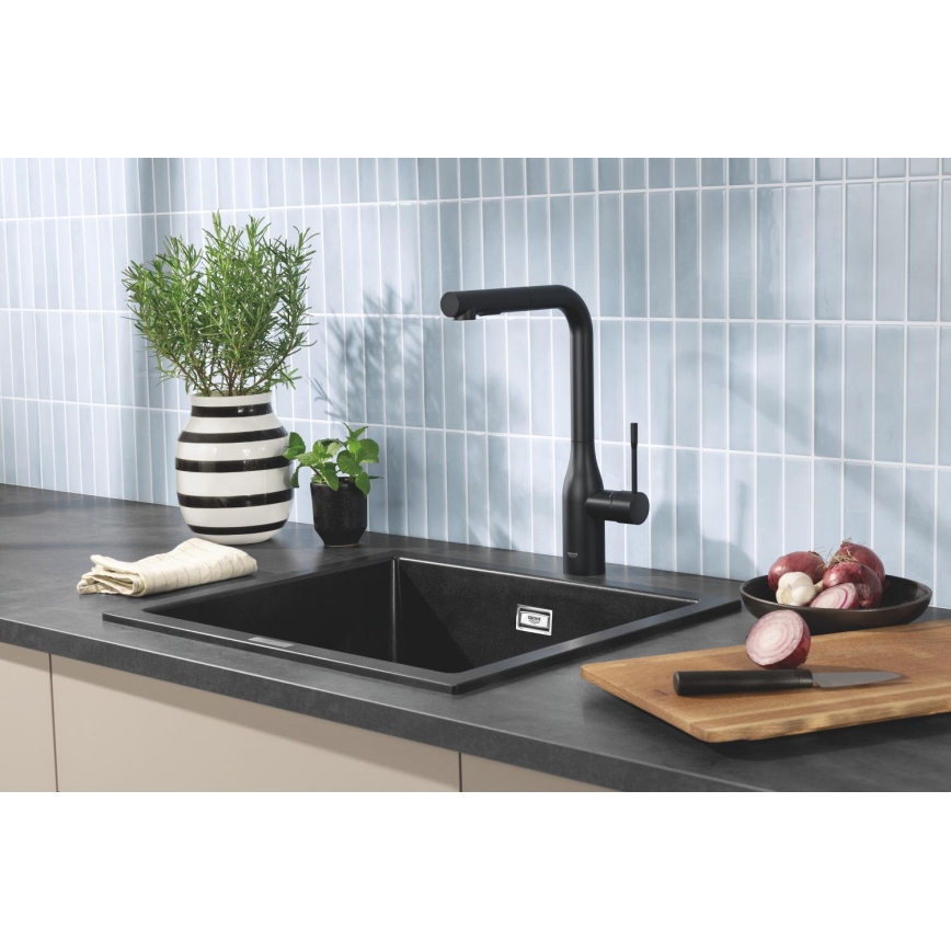 GROHE 31651AP0 - Kompositspüle K700 560 × 510 mm schwarz