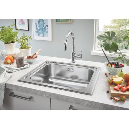 GROHE 31719SD0 - Küchenspüle K200 533 × 457 mm Edelstahl