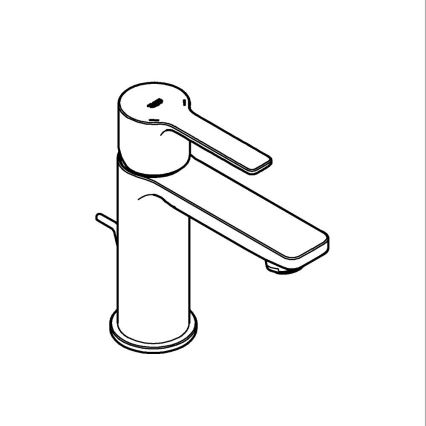 GROHE 32109GL1 - Waschtischarmatur LINEARE in Gold