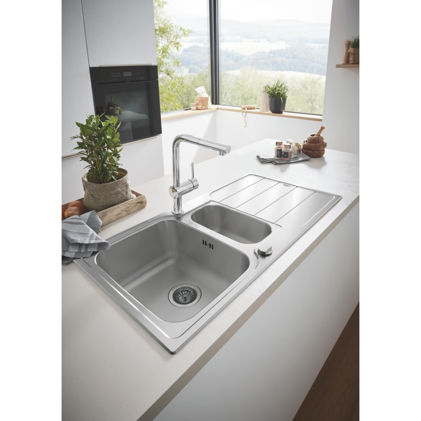 GROHE 32168000 - Spültischarmatur A, glänzender Chrom