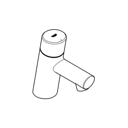 GROHE 32207001 - Einhebel-Waschtischarmatur CONCETTO XS, Chrom glänzend