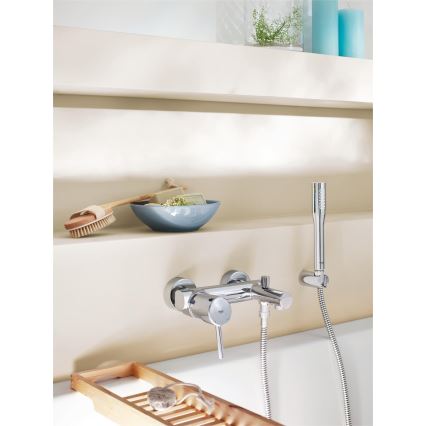 GROHE 32211001 - Wannenarmatur CONCETTO DN 15, Chrom glänzend