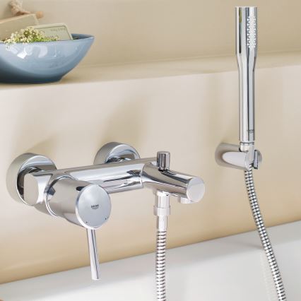 GROHE 32211001 - Wannenarmatur CONCETTO DN 15, Chrom glänzend