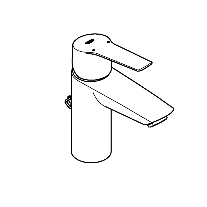 GROHE 32277002 - Waschtischarmatur START, Größe S, glänzender Chrom