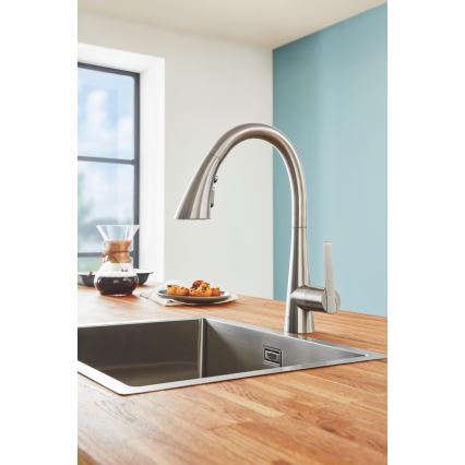 GROHE 32294DC2 - Spültischarmatur ZEDRA, Edelstahl