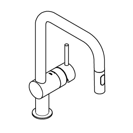 GROHE 32322DC2 - Spültischarmatur A, Edelstahl