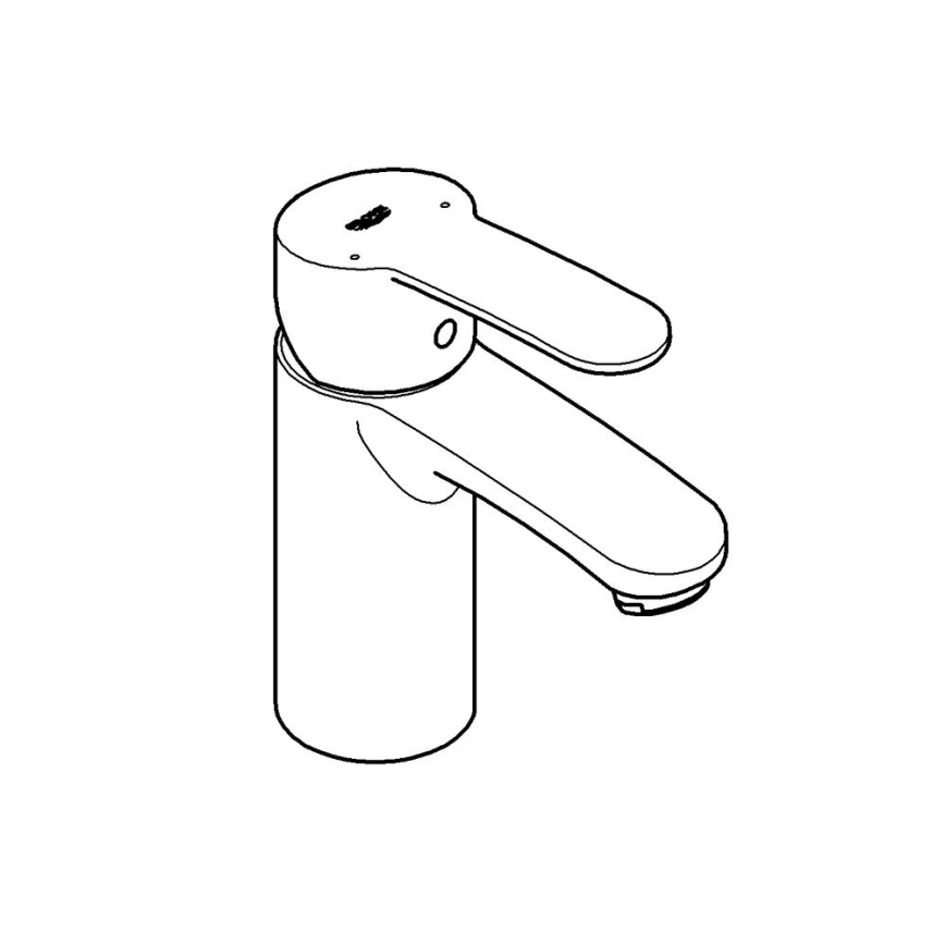 GROHE 3246820E - Waschtischarmatur EUROSTYLE COSMOPOLITAN Größe S Chrom