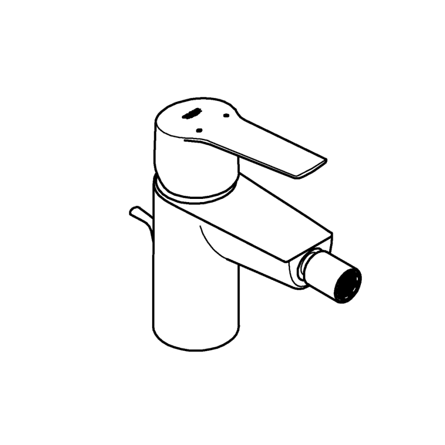 GROHE 32560002 - Bidetarmatur START, Größe S, glänzend verchromt