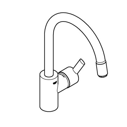 GROHE 32671002 - Spültischarmatur FEEL in glänzendem Chrom