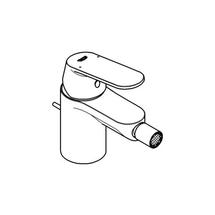 GROHE 32839000 - Bidetarmatur EUROSMART COSMOPOLITAN Größe S glänzender Chrom