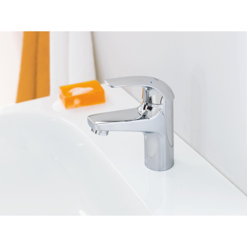 GROHE 32848000 - Waschtischarmatur BAUCURVE, glänzender Chrom