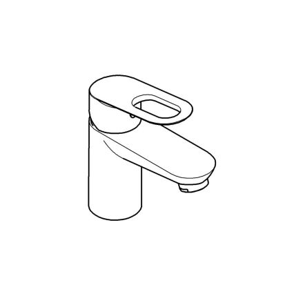 GROHE 32857000 - Standventil BAULOOP DN 15 Hochglanz-Chrom