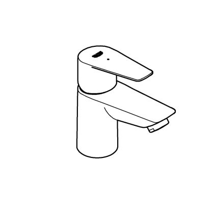 GROHE 32861001 - Einhebelmischer BAUEDGE 131 mm glänzender Chrom
