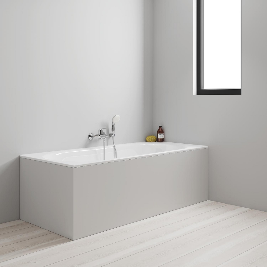 GROHE 33300002 - Badewannenarmatur EUROSMART DN 15 Hochglanz-Chrom