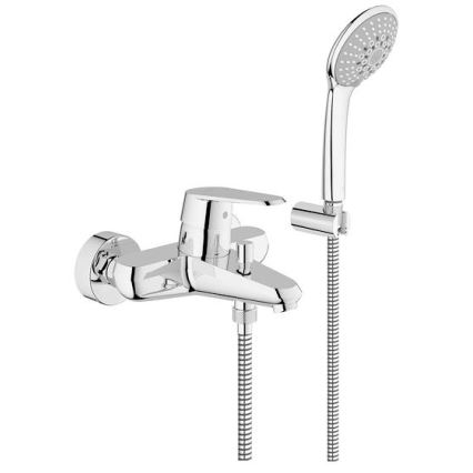 GROHE 33395002 - Wannen-Set mit Einhandmischer EURODISC COSMOPOLITAN, Chrom glänzend