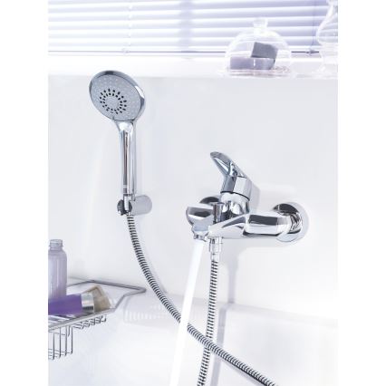 GROHE 33395002 - Wannen-Set mit Einhandmischer EURODISC COSMOPOLITAN, Chrom glänzend